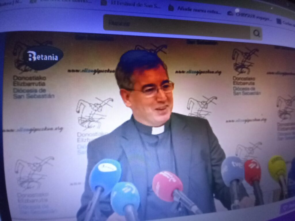 obispo nuevo El bilbaíno Fernando Prado, nuevo obispo de San Sebastián