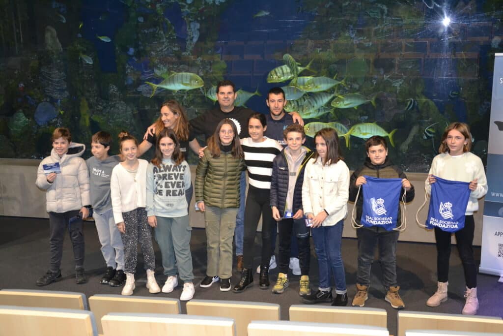 Aquarium Amar el mar desde pequeños con el Txikiziklo Submarino