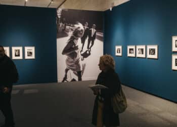 Exposición de fotos de Garry Winogrand en el Museo San Telmo. Foto: Santiago Farizano