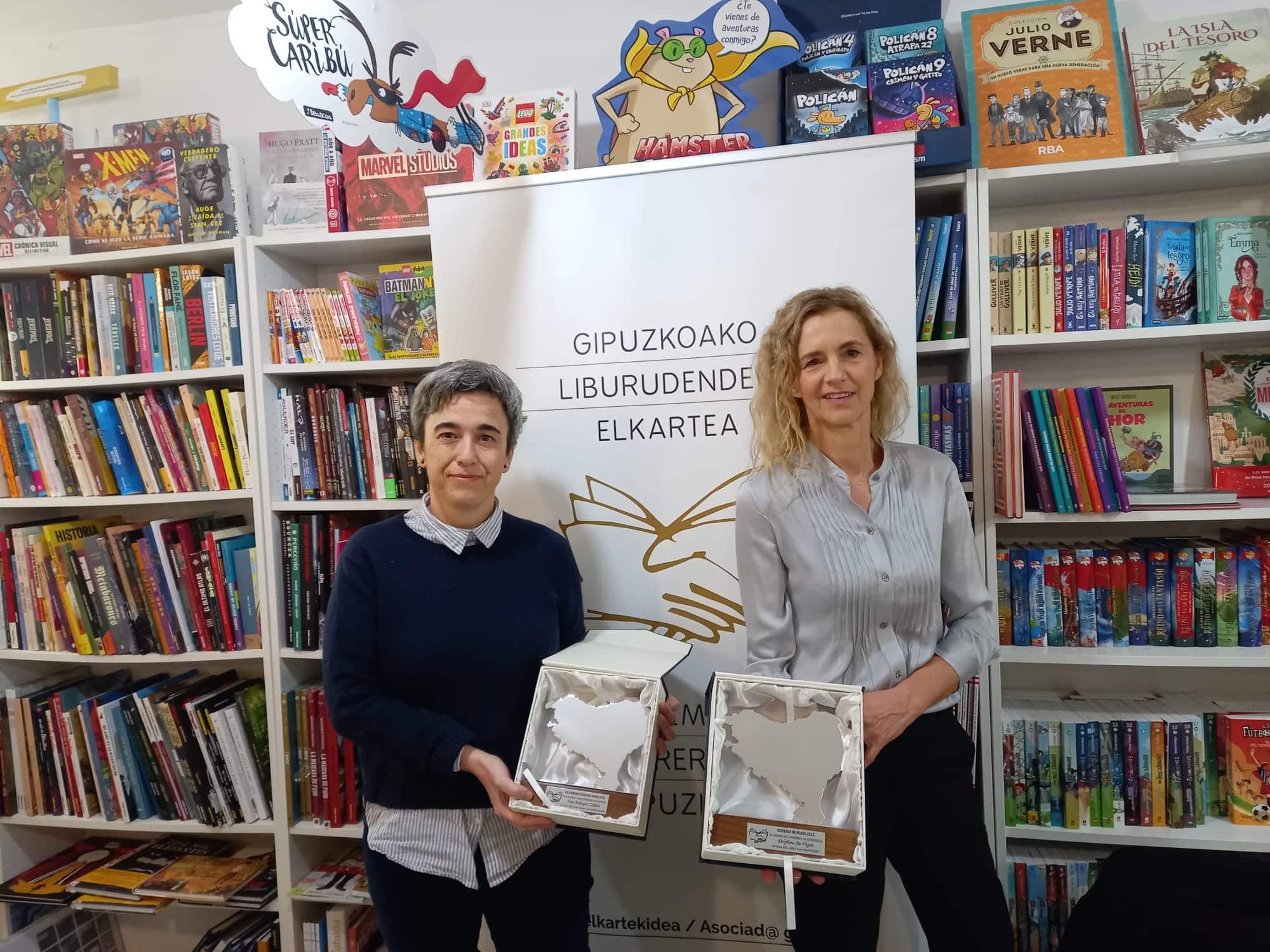Euskadi de plata2 - La entrega de los Euskadi de Plata se convierte en un homenaje a las librerías