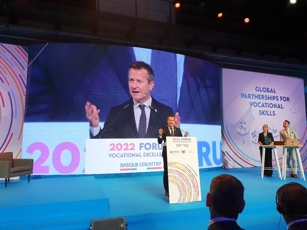 FP Representantes de 88 países participan en un foro sobre FP en San Sebastián