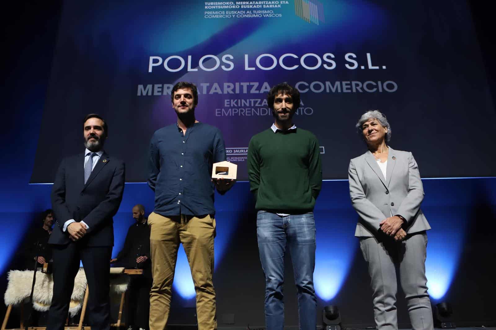 Loco Polo - Casa Munoa, Loco Polo y Hotel María Cristina en los Premios de Turismo y Comercio