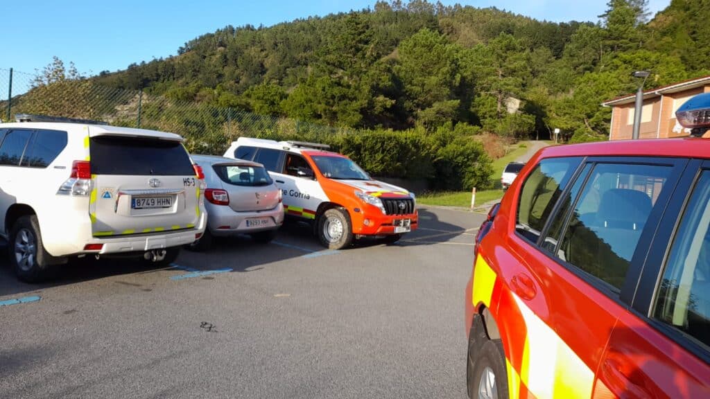 rastreo Localizado en buen estado el hombre desaparecido en Orio