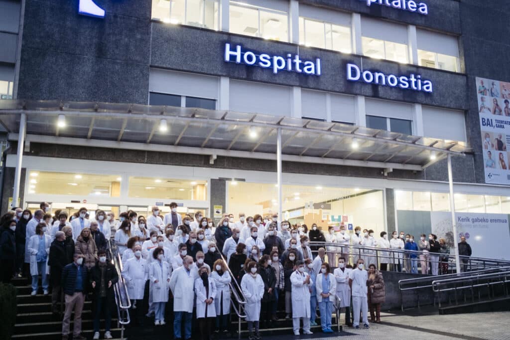 DSCF9452 Los jefes de servicio de la OSI Donostialdea piden "hechos concretos" a Osakidetza