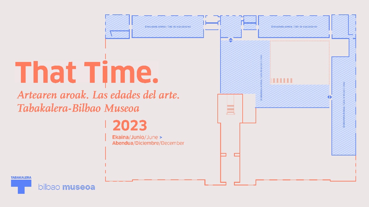 Erakusketa eremuaren planoa Plano del espacio expositivo - Grandes obras del Bellas Artes de Bilbao estarán en Tabakalera a partir de junio de 2023
