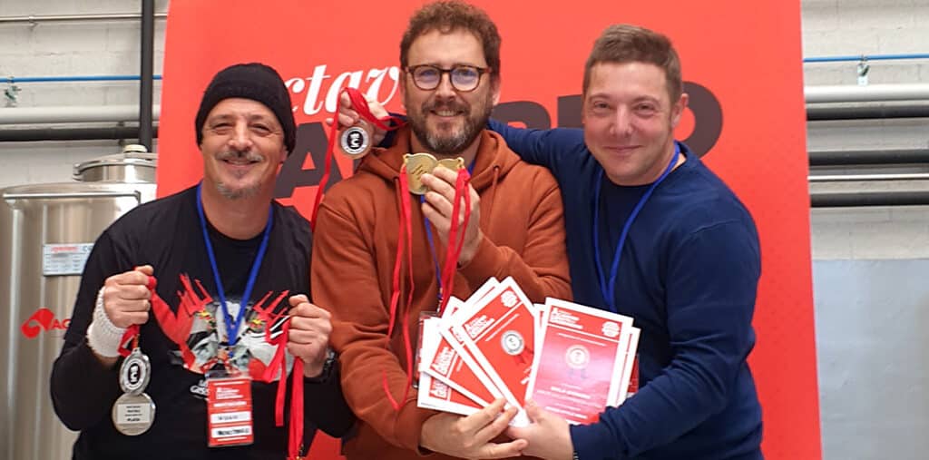 Mala Gissona2 Dos cerveceras gipuzkoanas en lo más alto del campeonato nacional