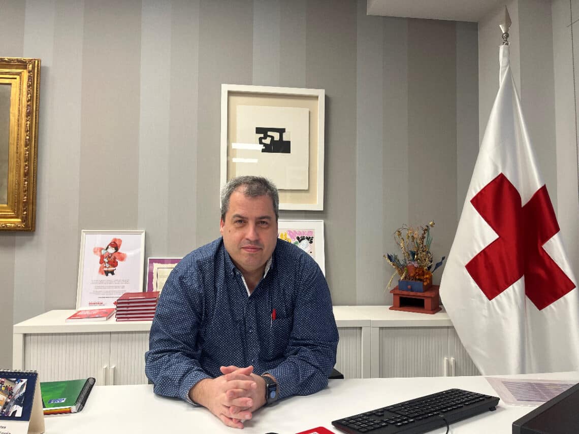 José Luis Peña, nuevo presidente de Cruz Roja en Gipuzkoa