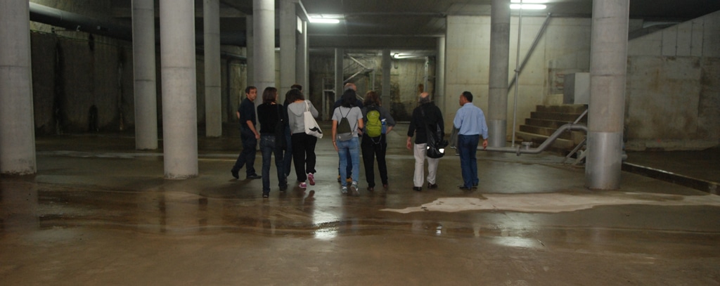 El Ayuntamiento organiza una visita al tanque de tormentas de Morlans 1 tormentas El Ayuntamiento organiza una visita al tanque de tormentas de Morlans