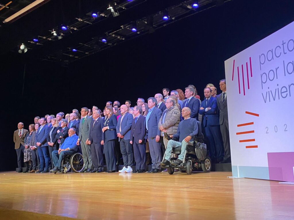 vivienda pacto Más de 80 organizaciones firman el Pacto Social por la Vivienda en Euskadi con retos para quince años