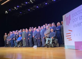 Firma del Pacto Social por la Vivienda 2022-2036. Foto:  Gobierno vasco
