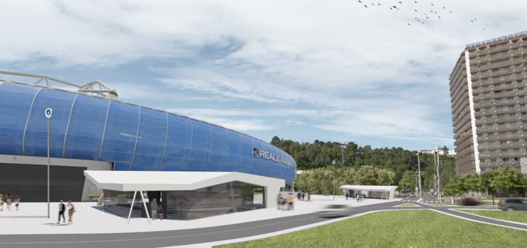Anoeta2 Comienza la obra de un nuevo vestíbulo en la estación de Anoeta del Topo
