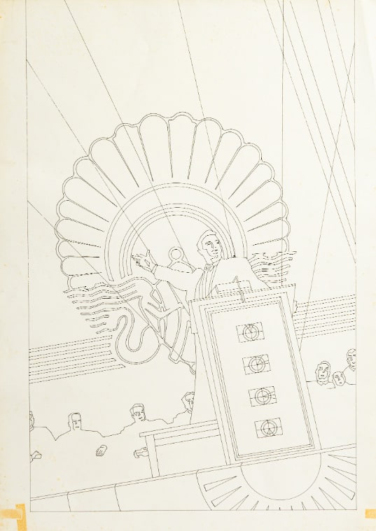Boceto artel Zinemaldia - Archivo del Zinemaldia, la "precuela"