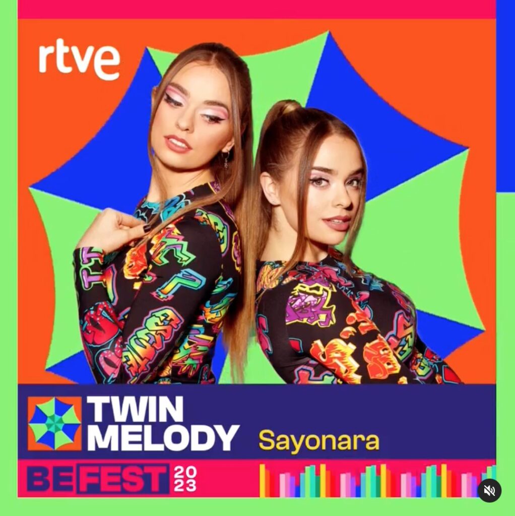 Twin Melody Twin Melody, las mellizas de Ordizia que "sueñan desde niñas" con ir a Eurovisión