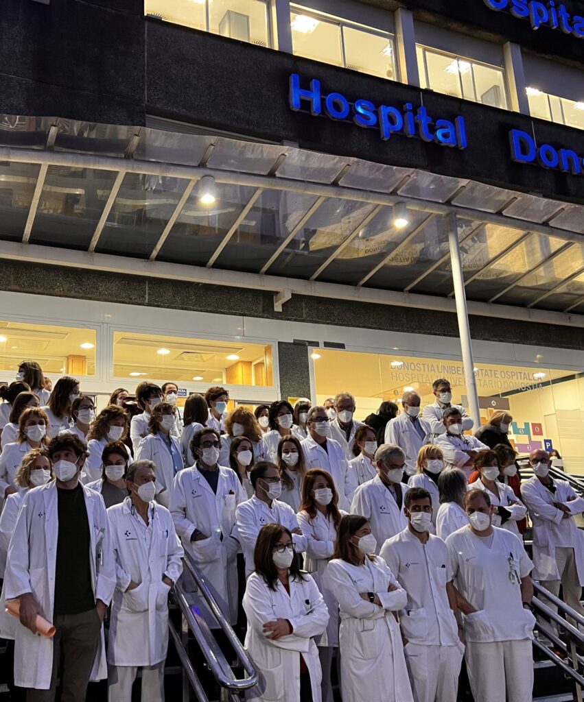 hospi concentracion Se mantienen las concentraciones de los jefes de Servicio de la OSI Donostialdea