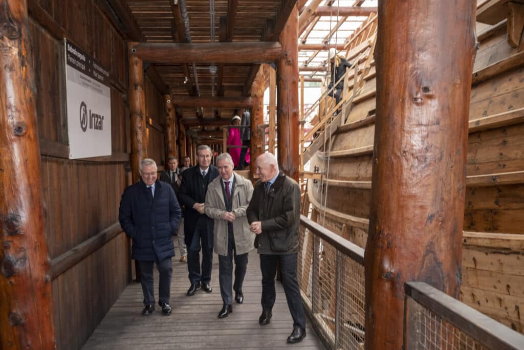 lehendakari albaola "Pasaia y su Puerto son una infraestructura estratégica para Euskadi", dice Urkullu