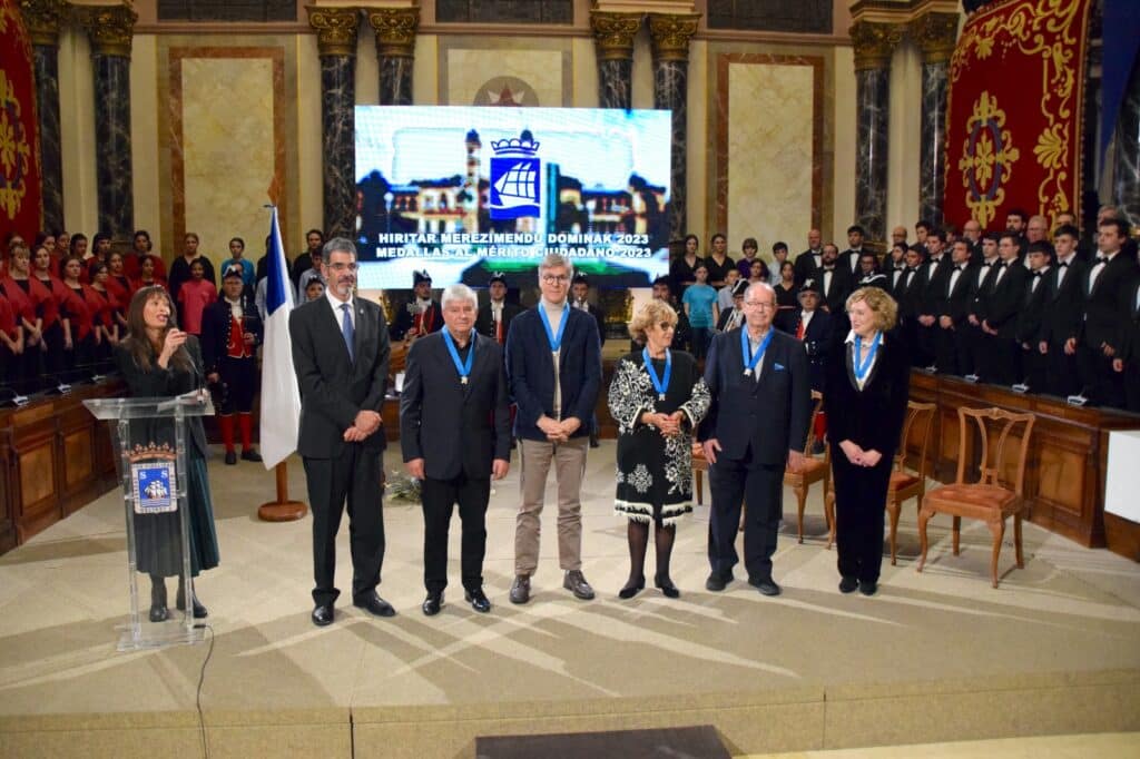 medallas8 Donostia entrega sus Medallas al Mérito Ciudadano