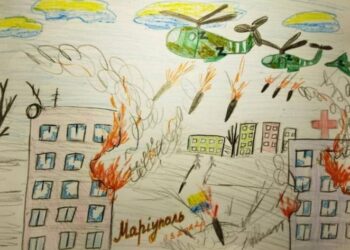 La guerra en la Ucrania actual según la niña Nastya Vasylenko de Chernobil Elkartea.