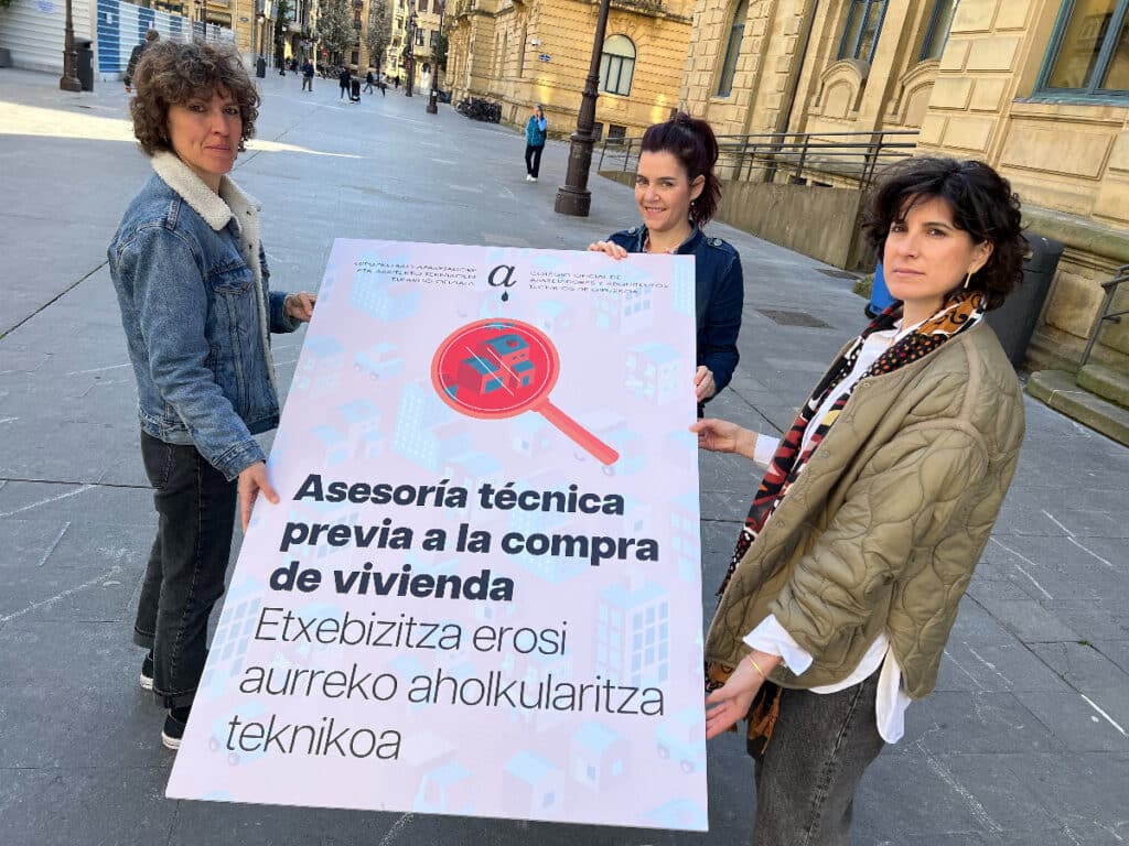 COAATG.EtxebizitzaBulegoa.AsesoriaVivienda. Los aparejadores crean una asesoría a la que recurrir antes de comprar vivienda