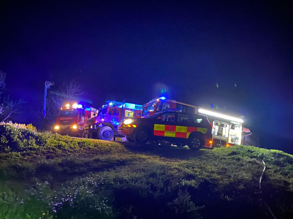 Zestoa1 Un incendio provocado por un ladrón calcina un caserío merendero en Arrasate
