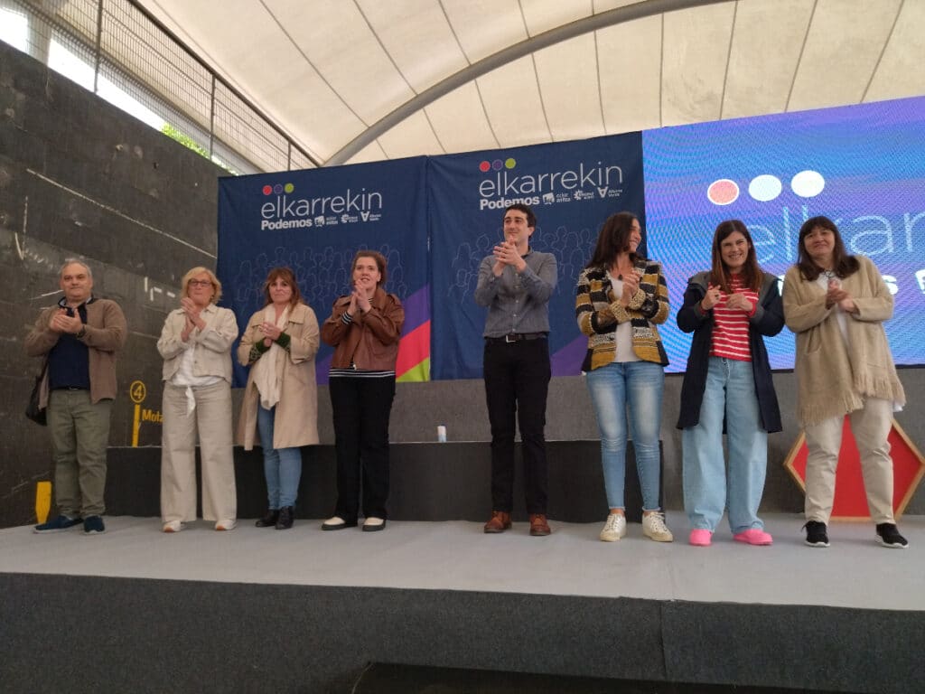 BEASAIN 3 Echeveste (Podemos): "Somos la única garantía de cambio en Euskadi"