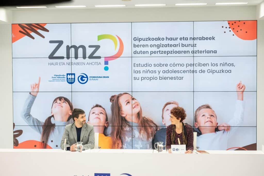 encuesta El 80% de los menores de Gipuzkoa se muestra muy satisfecho con su vida