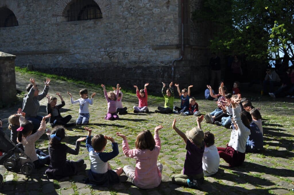 Urgull, un gran punto de encuentro en las vacaciones escolares 2 ninos Urgull Urgull, un gran punto de encuentro en las vacaciones escolares