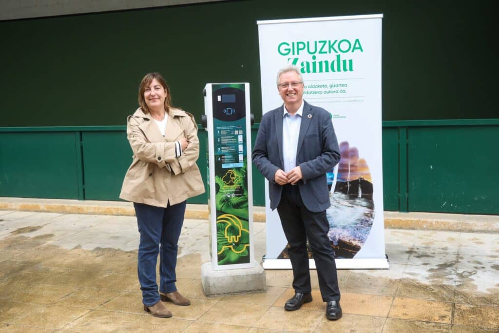 recarga Proyectan una red de recarga de coches eléctricos en 21 municipios gipuzkoanos