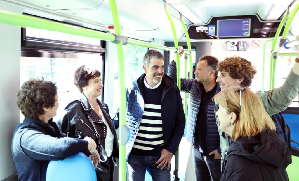 1bus ELECCIONES- Goia (PNV) diseña una movilidad sostenible ante las nuevas necesidades