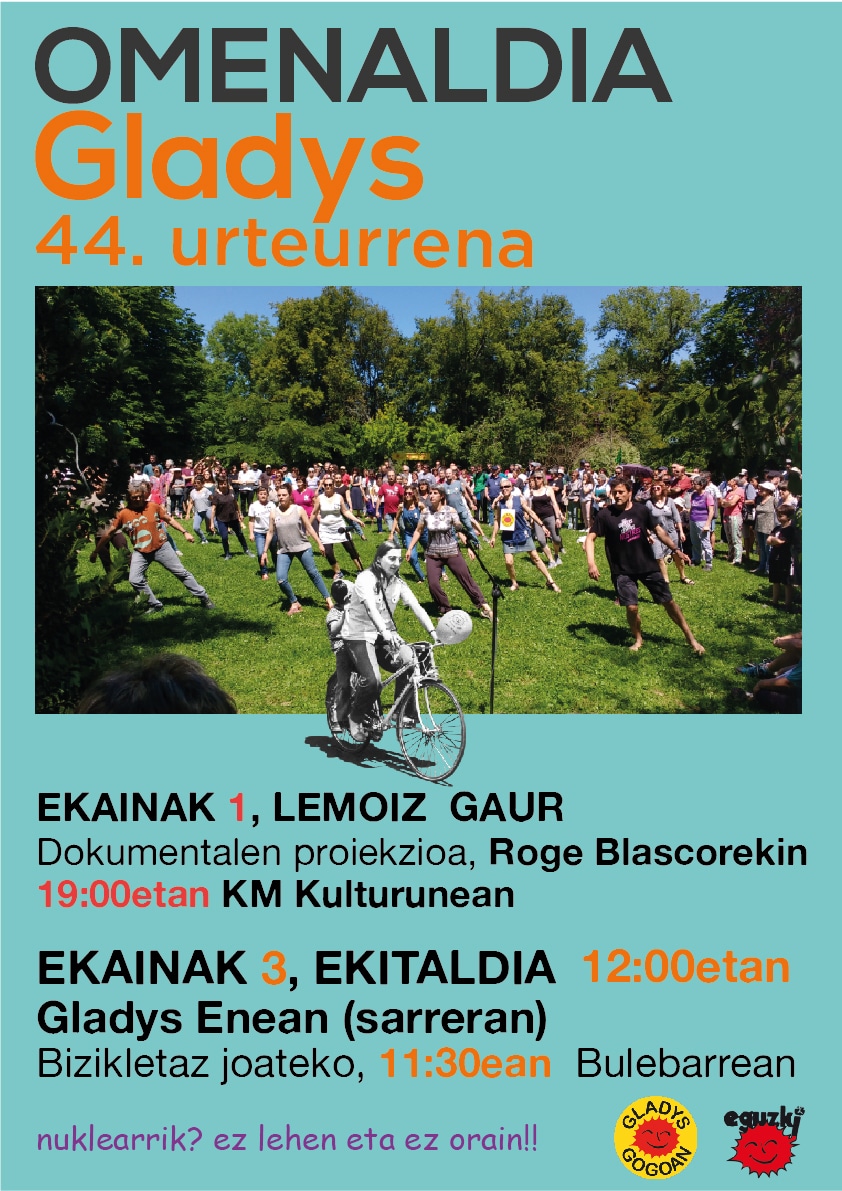 GLADYS 2023Online Homenaje a Gladys del Estal 44 años después de su asesinato