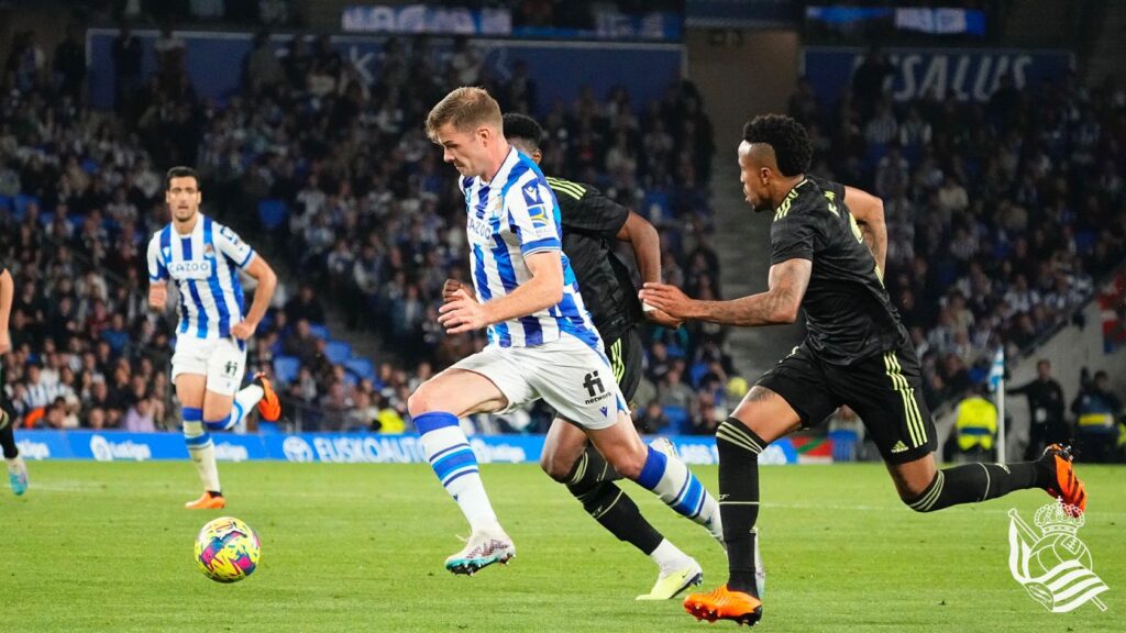 Victoria La Real Sociedad acaricia la Champions tras dominar ante el Real Madrid (2-0)
