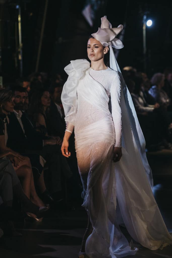 XE4S4607 Isabel Zapardiez presenta su nueva colección nupcial en el Museo Balenciaga