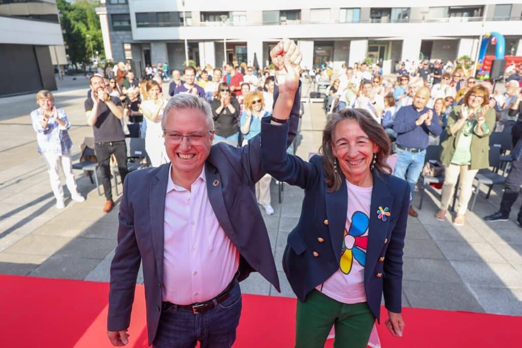 pse ultima ELECCIONES- Asensio y Garmendia reivindican la "voz propia" de los socialistas