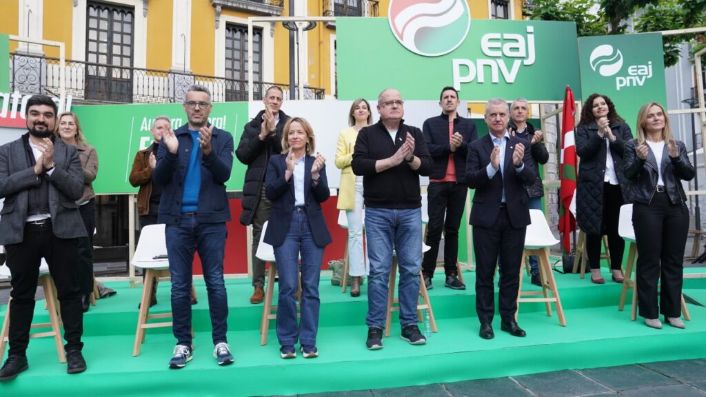 tolosa mitin ELECCIONES- Urkullu anuncia que el nuevo Hospital de Tolosaldea "está en marcha" y contará con "hasta 72 camas”