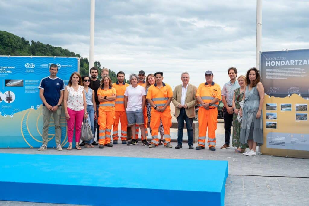 Hondartza Las playas, 'abiertas' en Gipuzkoa