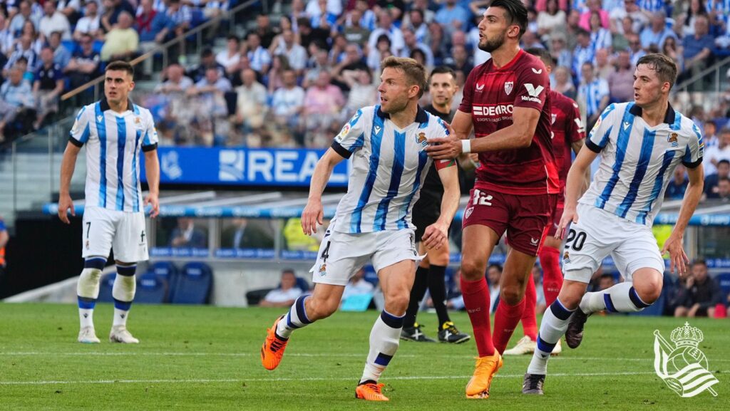 Real Sevilla La Real despide a Illarramendi con su triunfo número 30 de la temporada