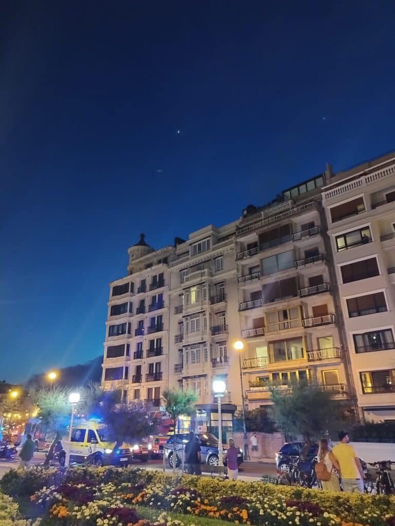Niza Fuego sin heridos en el Biarritz de Donostia
