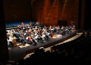 Archivo. Ensayo de la Orquesta Filarmónica de Rotterdam en el Kursaal el 3 de agosto de 2023. Foto: Santiago Farizano