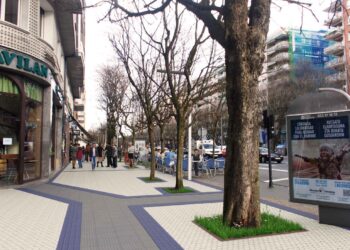 Proyecto para la Avenida Sancho el Sabio, acerca de los portales pares. Foto: Ayto