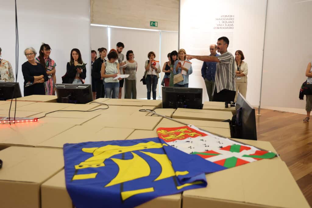 'Aquí hay dragones', exposición de Mikel Otxoteko, en San Telmo Museoa 2 Artea Abian Otxoteko prentsaurrekoa Iker Azurmendi 11 'Aquí hay dragones', exposición de Mikel Otxoteko, en San Telmo Museoa