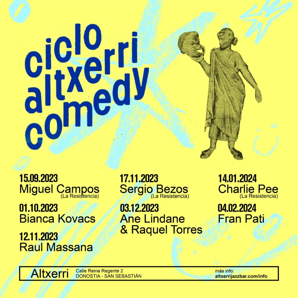 Altxerri Jazz&Bar suma monólogos de humor a su oferta 2 f9704ad0 1059 0c30 1101 eb0ff785de02 Altxerri Jazz&Bar suma monólogos de humor a su oferta