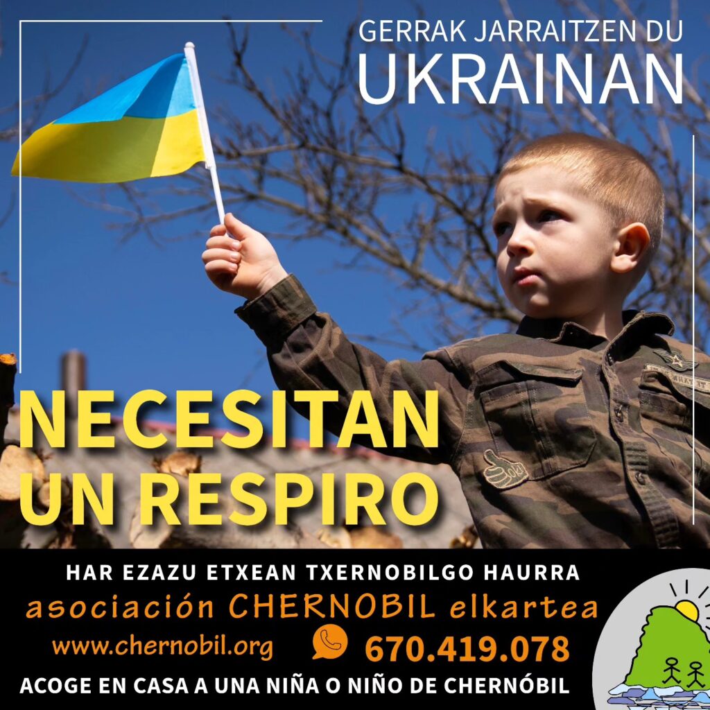 391732200 707658564731294 729808146543304520 n Chernobil Elkartea busca familias vascas de acogida para niños ucranianos en Navidad y verano