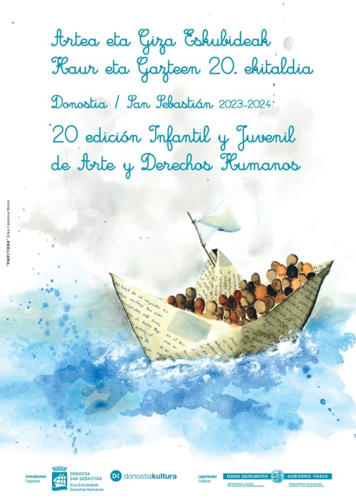 En marcha la XX edición Infantil y Juvenil de 'Arte y Derechos Humanos' 11 ARTE Y DDHH23 24 Cartel page 0001 En marcha la XX edición Infantil y Juvenil de 'Arte y Derechos Humanos'