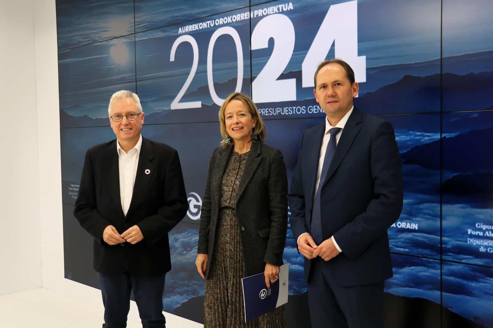 IMG 9860 Diputación de Gipuzkoa contará con 1.160 millones en 2024 con carácter "inversor, social y transformador"