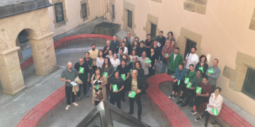 Presentación del programa completo de la Bienal Internacional de Arquitectura de Euskadi Mugak/. Foto: Mugak