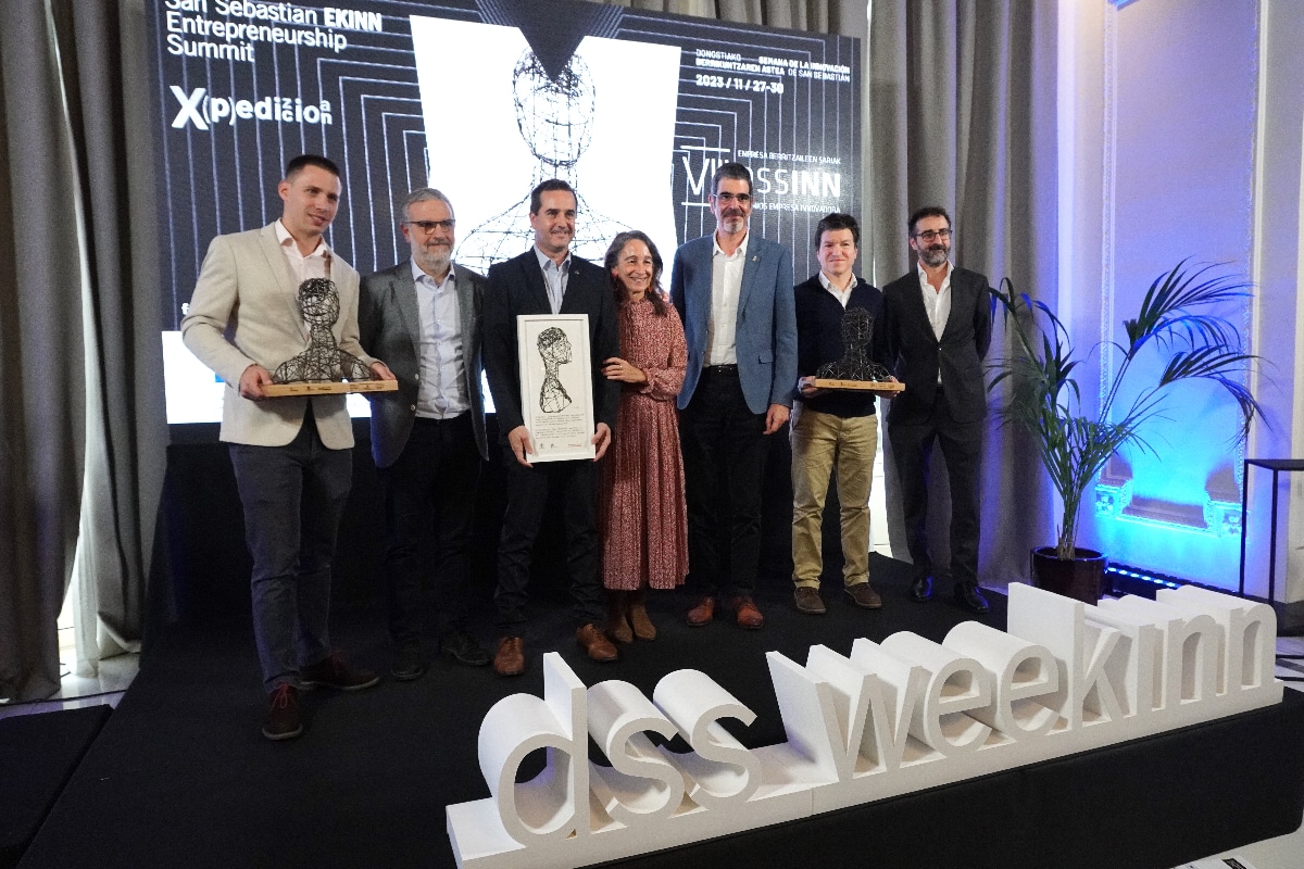IMG 5067 HispaVista, Indicate Solutions y Gureak, Premios DSS WeekINN a la Empresa Innovadora