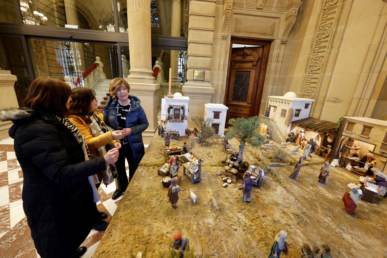 Jaiotza2 Ya se puede visitar el Belén de la Diputación