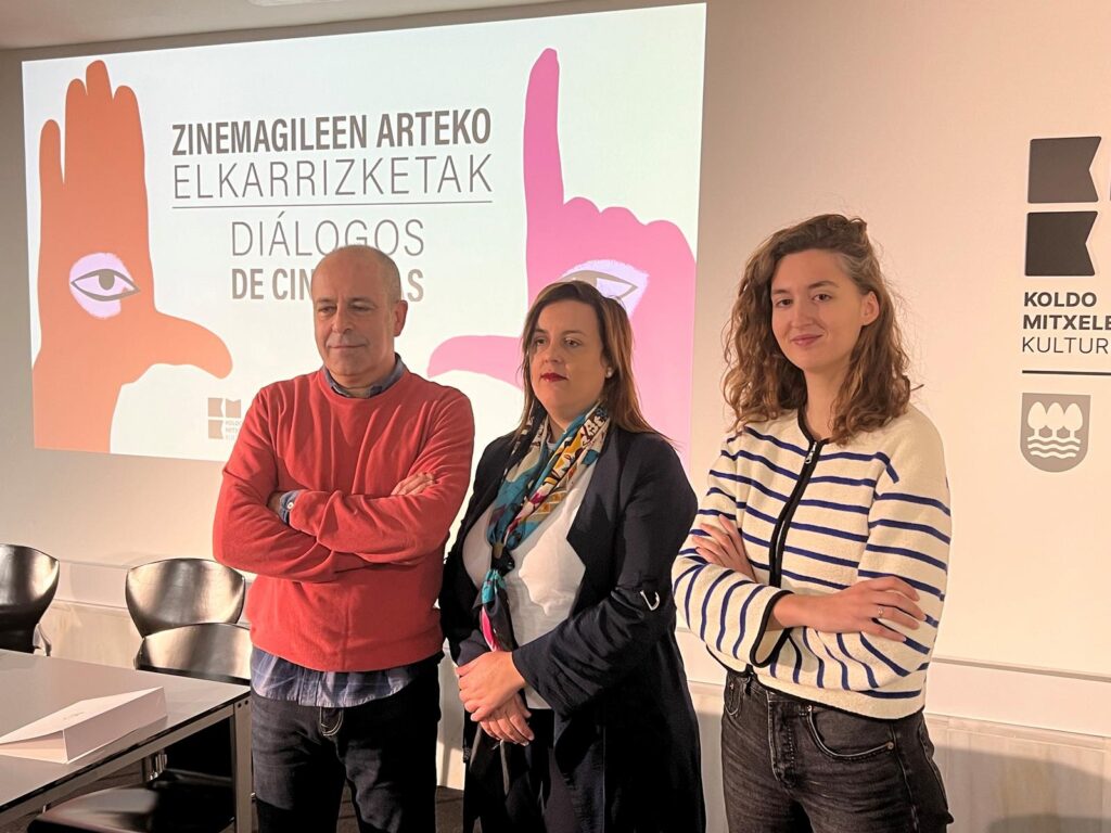 dialogos 3 Pablo Berger eta Isabel Herguera, bihar ostirala Zinegileen arteko Elkarrizketak programan