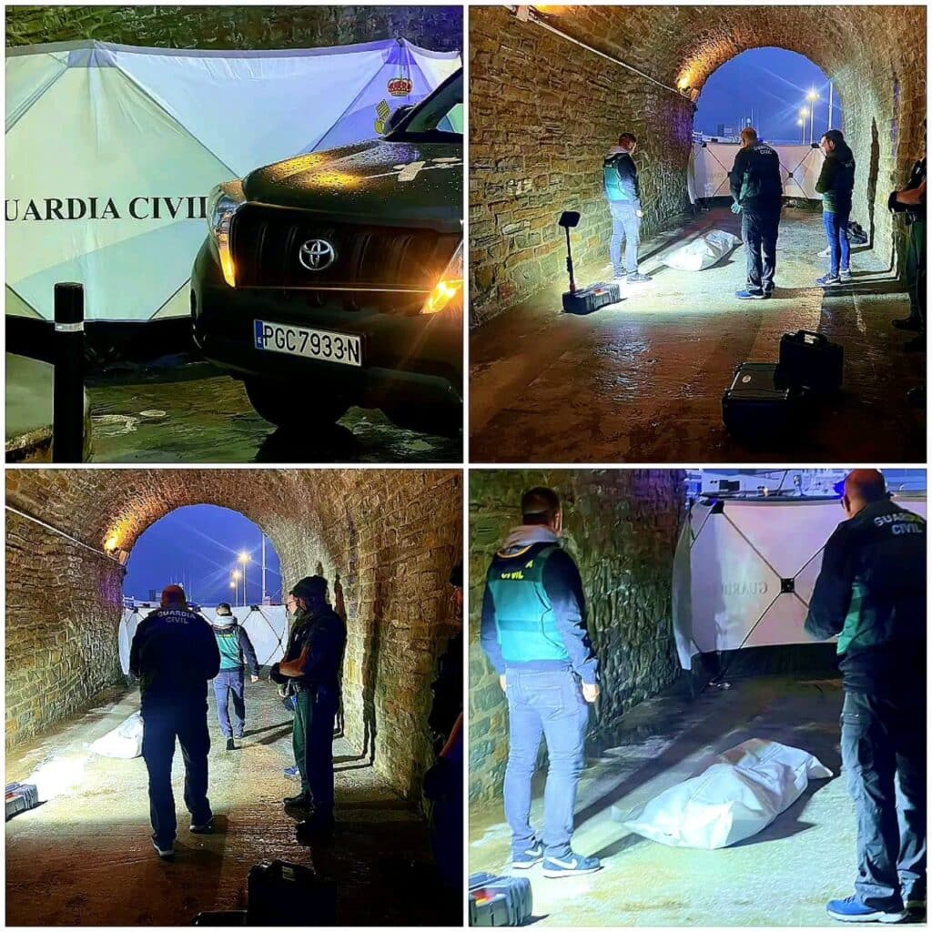 GG9kF65XEAA0rpg Hallan el cadáver de un zumaiarra flotando en el mar en Getaria