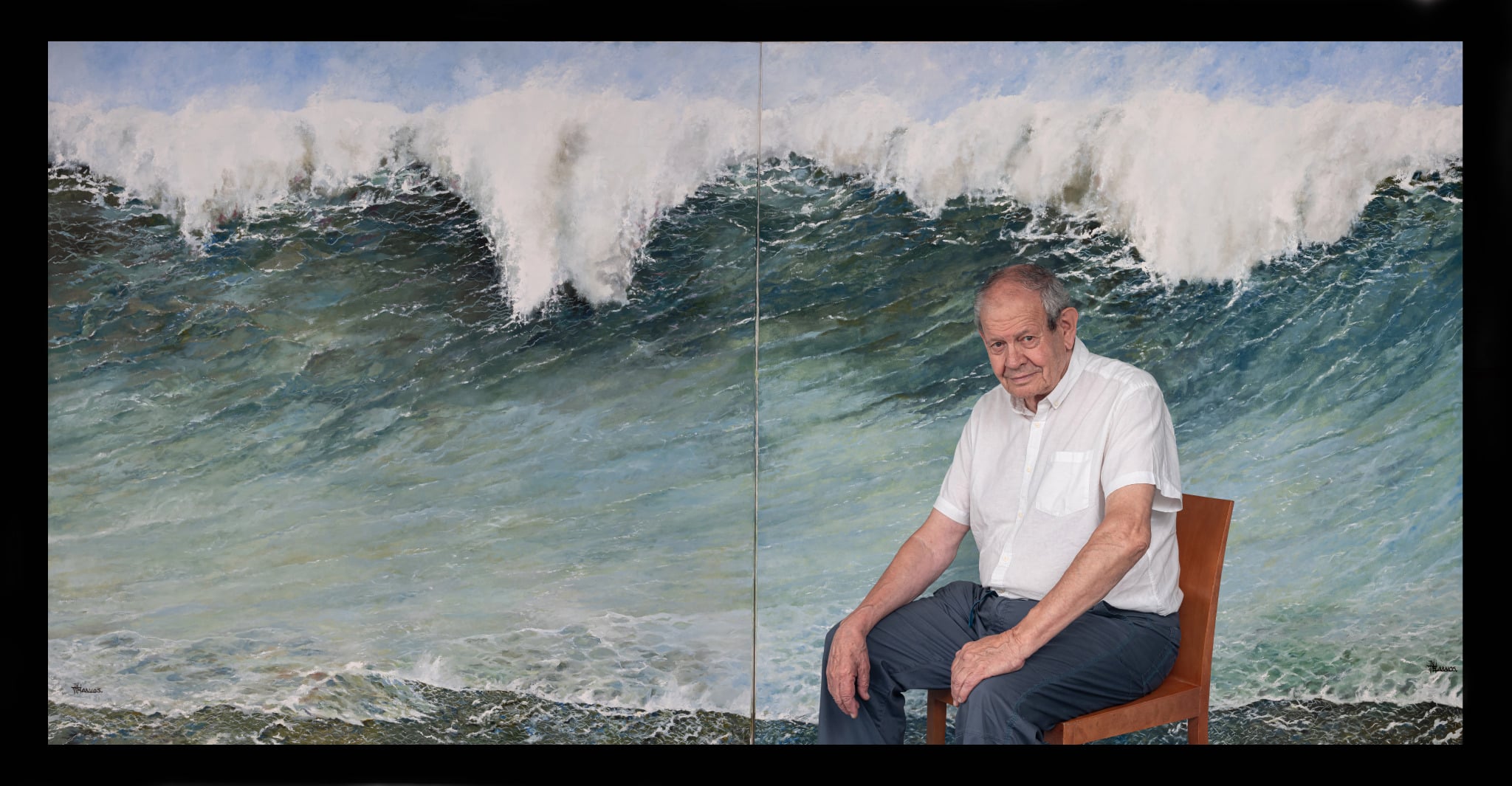 HlMfD07D El artista donostiarra José Manuel Ábalos expone en Okendo Kultur Etxea