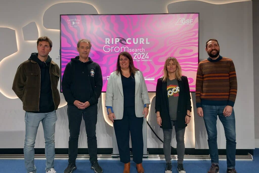 Gromsearch Rip Curl Surf Las jóvenes promesas del surf europeo se citan en Donostia
